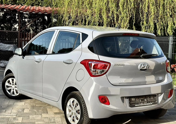 Hyundai i10 cena 24900 przebieg: 140000, rok produkcji 2015 z Białobrzegi małe 596